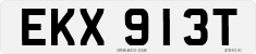License plate of the United Kingdom, 1963 year system