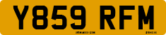 License plate of the United Kingdom, 1983 year system