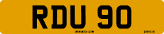License plate of the United Kingdom, 1932 year system