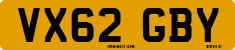 License plate of the United Kingdom, 2001 year system