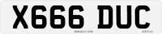 License plate of the United Kingdom, 1983 year system