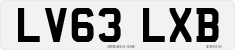 License plate of the United Kingdom, 2001 year system