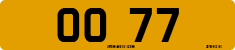 License plate of the United Kingdom, 1903 year system