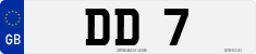 License plate of the United Kingdom, 1903 year system