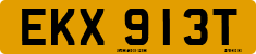 License plate of the United Kingdom, 1963 year system