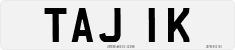 License plate of the United Kingdom, 1963 year system