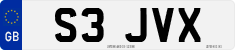 License plate of the United Kingdom, 1983 year system