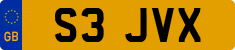 License plate of the United Kingdom, 1983 year system