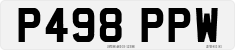 License plate of the United Kingdom, 1983 year system