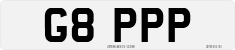 License plate of the United Kingdom, 1983 year system