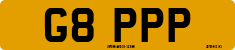License plate of the United Kingdom, 1983 year system