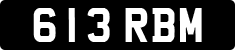 License plate of the United Kingdom, 1932 year system