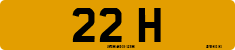 License plate of the United Kingdom, 1932 year system