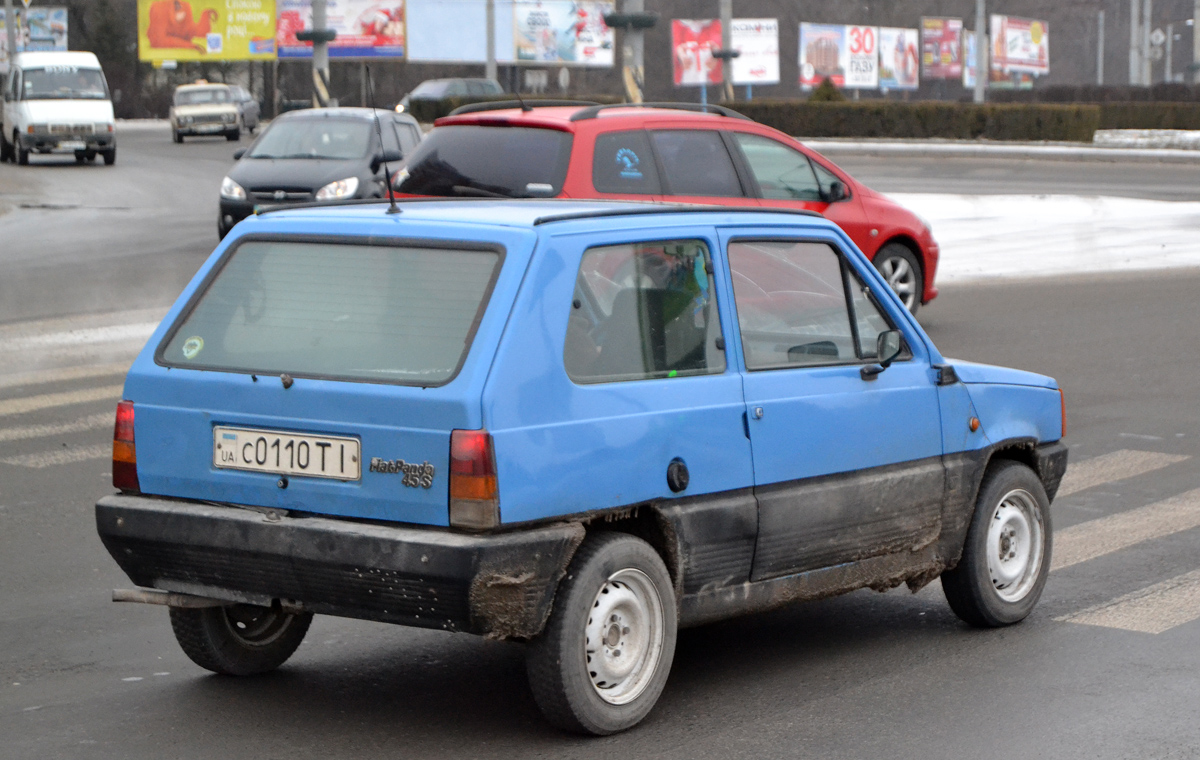 с 0110 ТІ, FIAT Panda 1st gen (141/153), 1980–1986