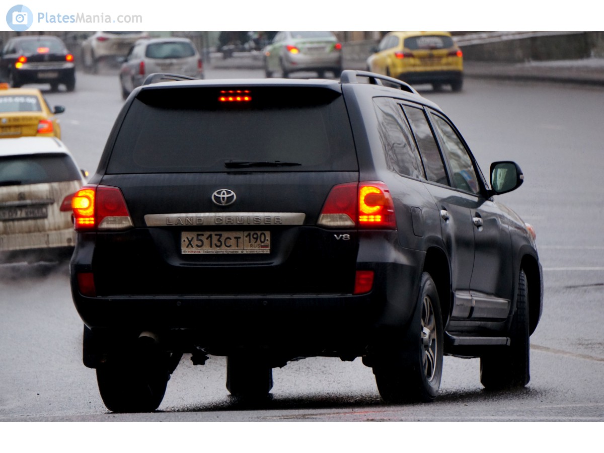 х 513 ст 190, Toyota Land Cruiser 