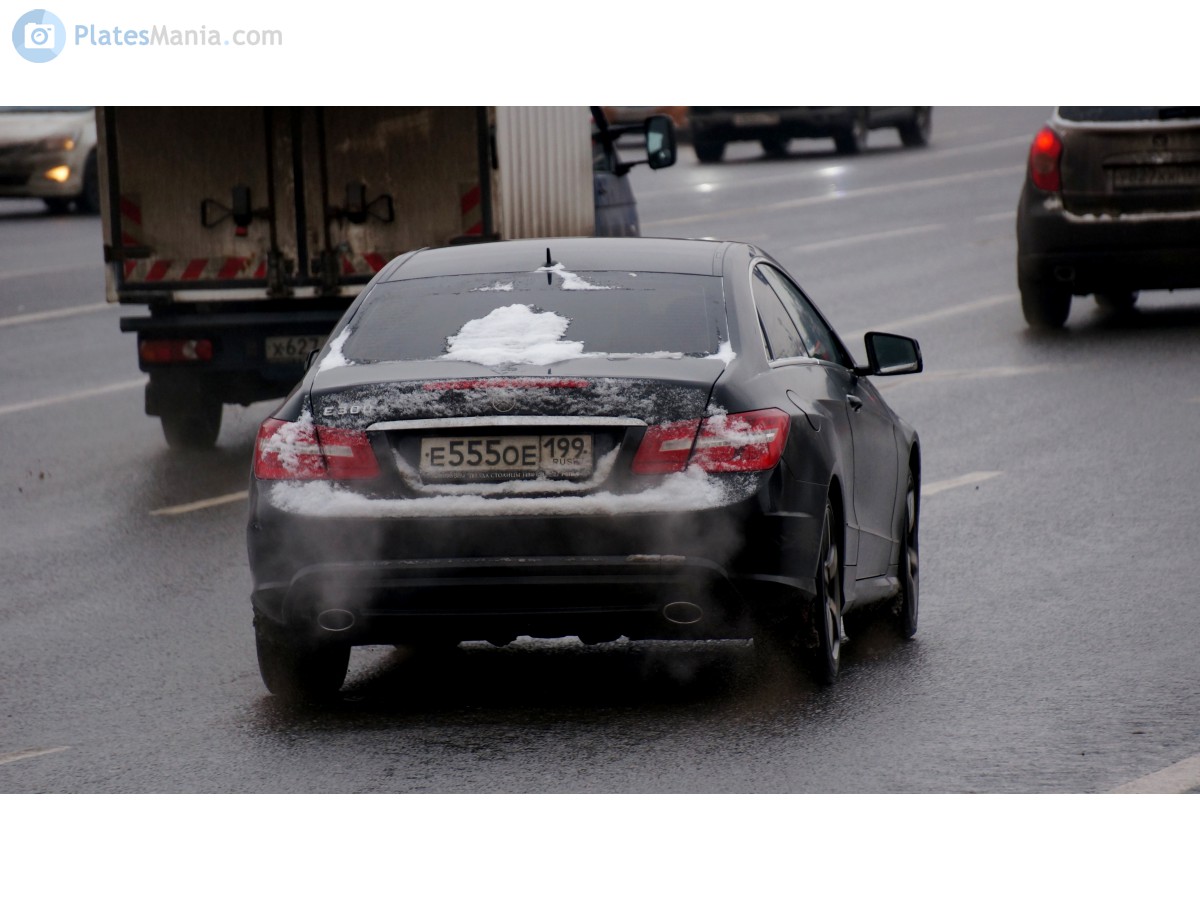 е 555 ое 199, Mercedes-Benz E-Klasse 4th gen Coupé (C207), 2009–2012