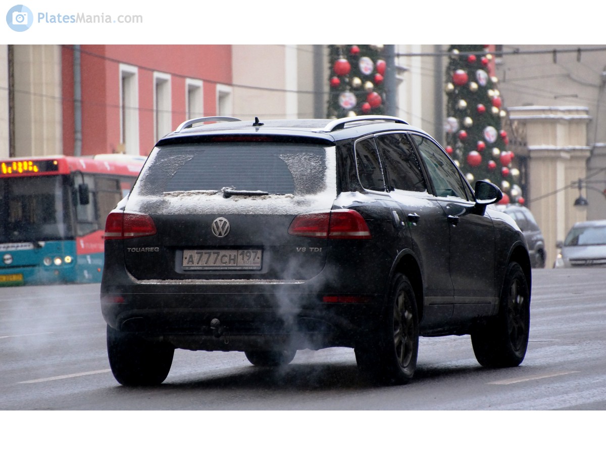 а 777 сн 197, Volkswagen Touareg 
