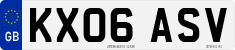 License plate of the United Kingdom, 2001 year system