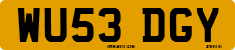 License plate of the United Kingdom, 2001 year system