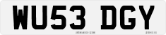 License plate of the United Kingdom, 2001 year system