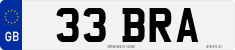 License plate of the United Kingdom, 1932 year system