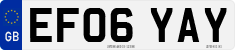 License plate of the United Kingdom, 2001 year system