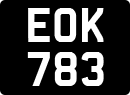 License plate of the United Kingdom, 1932 year system