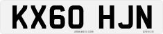 License plate of the United Kingdom, 2001 year system