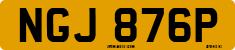 License plate of the United Kingdom, 1963 year system