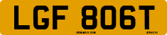 License plate of the United Kingdom, 1963 year system