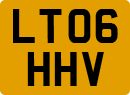 License plate of the United Kingdom, 2001 year system