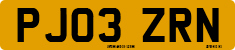 License plate of the United Kingdom, 2001 year system