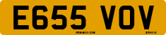 License plate of the United Kingdom, 1983 year system