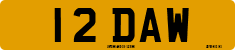 License plate of the United Kingdom, 1932 year system