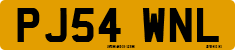 License plate of the United Kingdom, 2001 year system