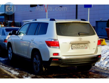 а222аа34, Toyota Highlander