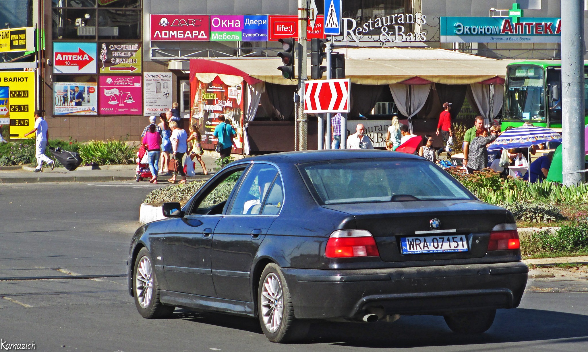 WRA 07151, BMW 5 Series 4th gen Sedan (E39), 1995–2003