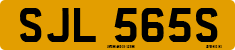 License plate of the United Kingdom, 1963 year system