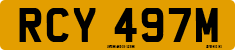 License plate of the United Kingdom, 1963 year system