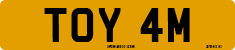 License plate of the United Kingdom, 1963 year system