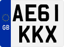 License plate of the United Kingdom, 2001 year system