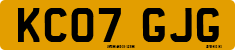 License plate of the United Kingdom, 2001 year system