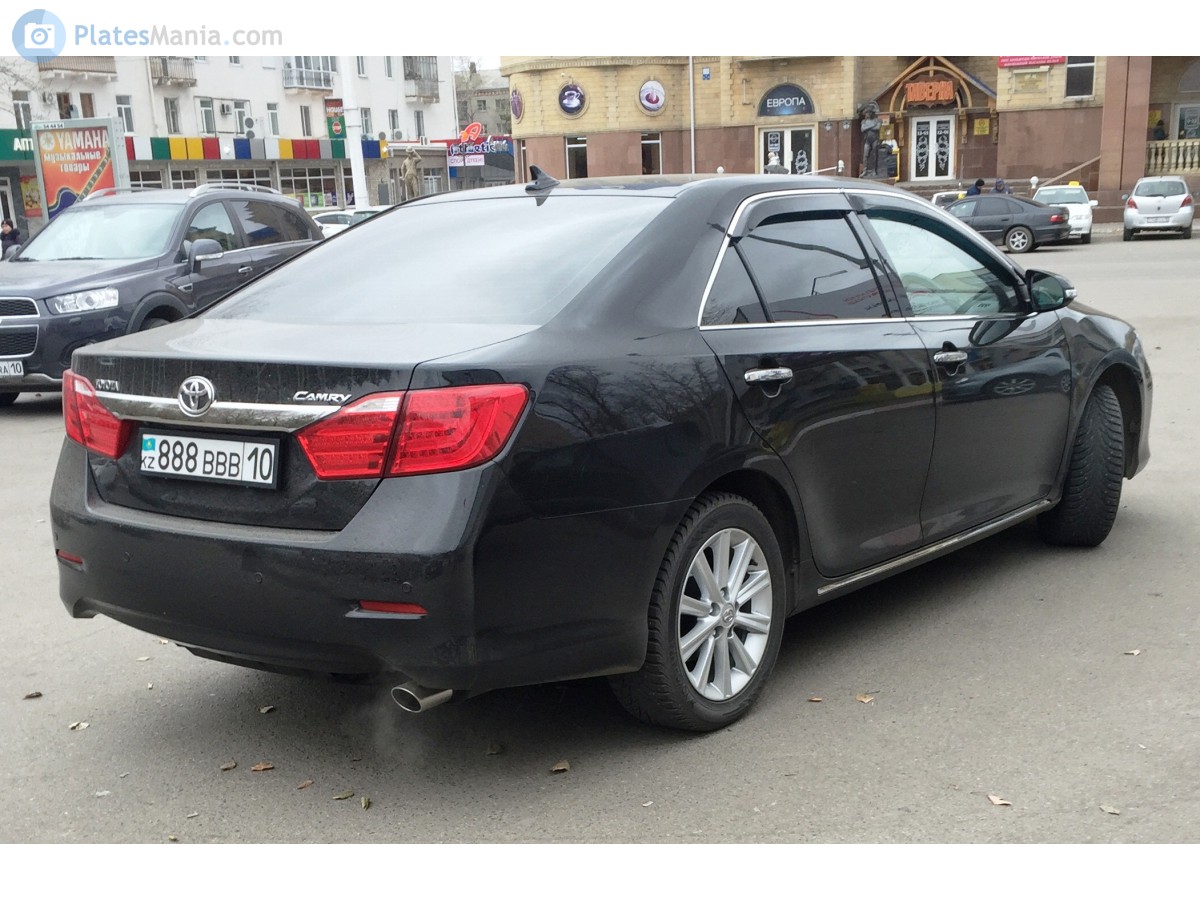 888 BBB 10, Toyota Camry 7th gen (XV50; Global-market), 2011–2014