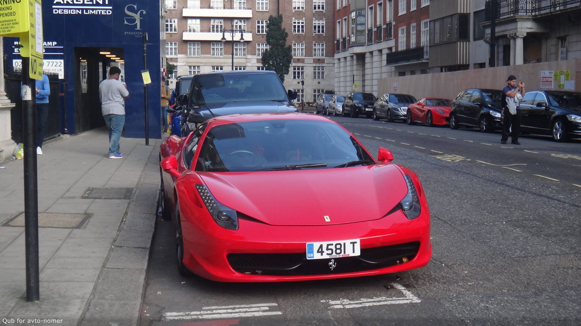 4581T, Ferrari 458 1st gen Italia (F142), 2009–2015