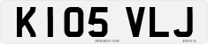 License plate of the United Kingdom, 1983 year system