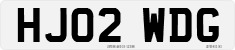 License plate of the United Kingdom, 2001 year system