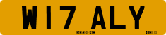 License plate of the United Kingdom, 1983 year system