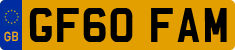 License plate of the United Kingdom, 2001 year system