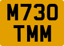 License plate of the United Kingdom, 1983 year system