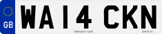 License plate of the United Kingdom, 2001 year system